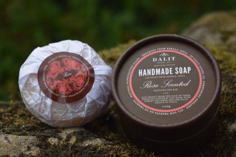 Dalit handmade rose soap